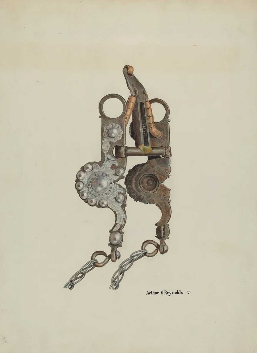 Bit by Arthur P. Reynolds, index of american design, 1940