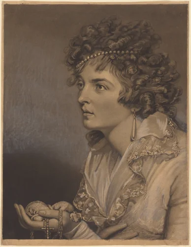 Amanthis with Pearls by John Raphael Smith, print, 1797