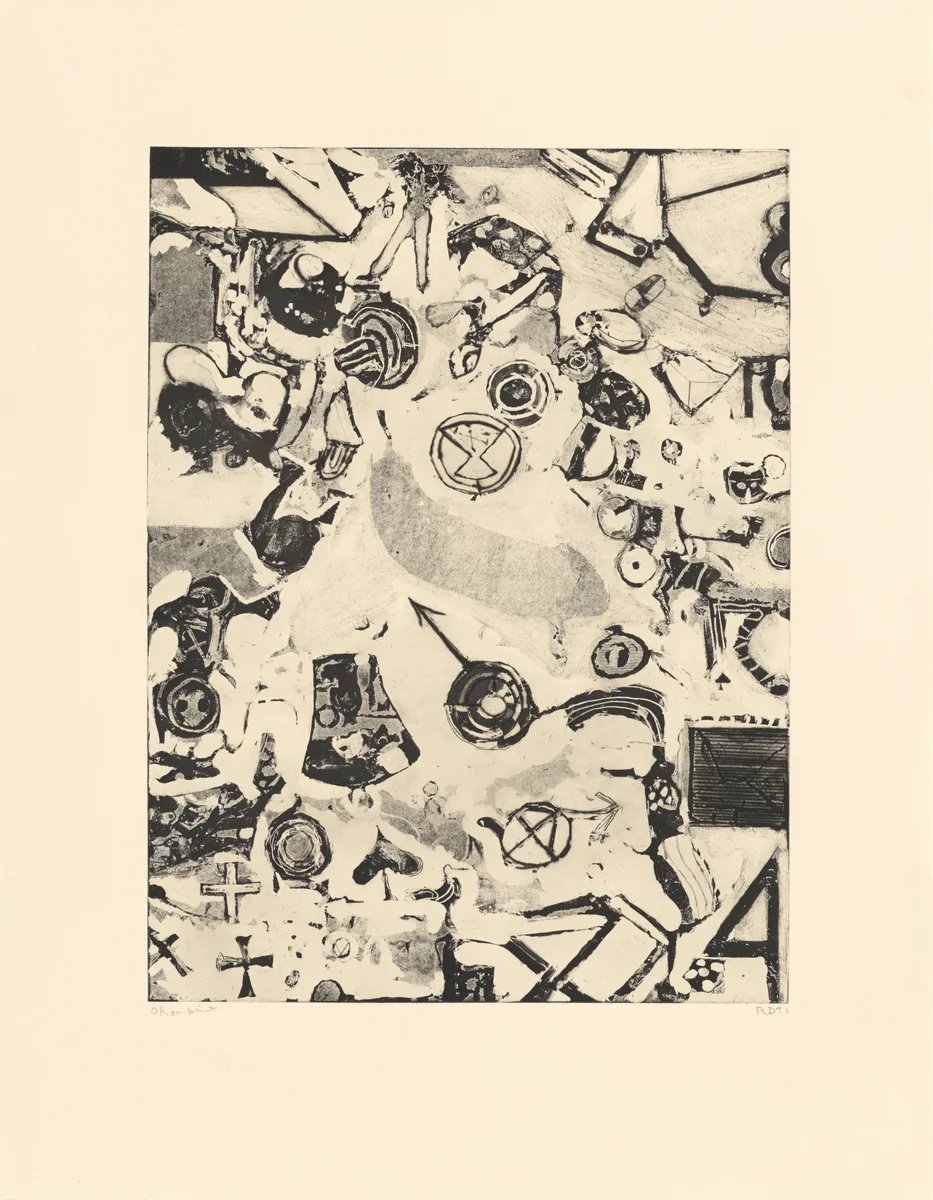 Flotsam by Richard Diebenkorn, print, 1991