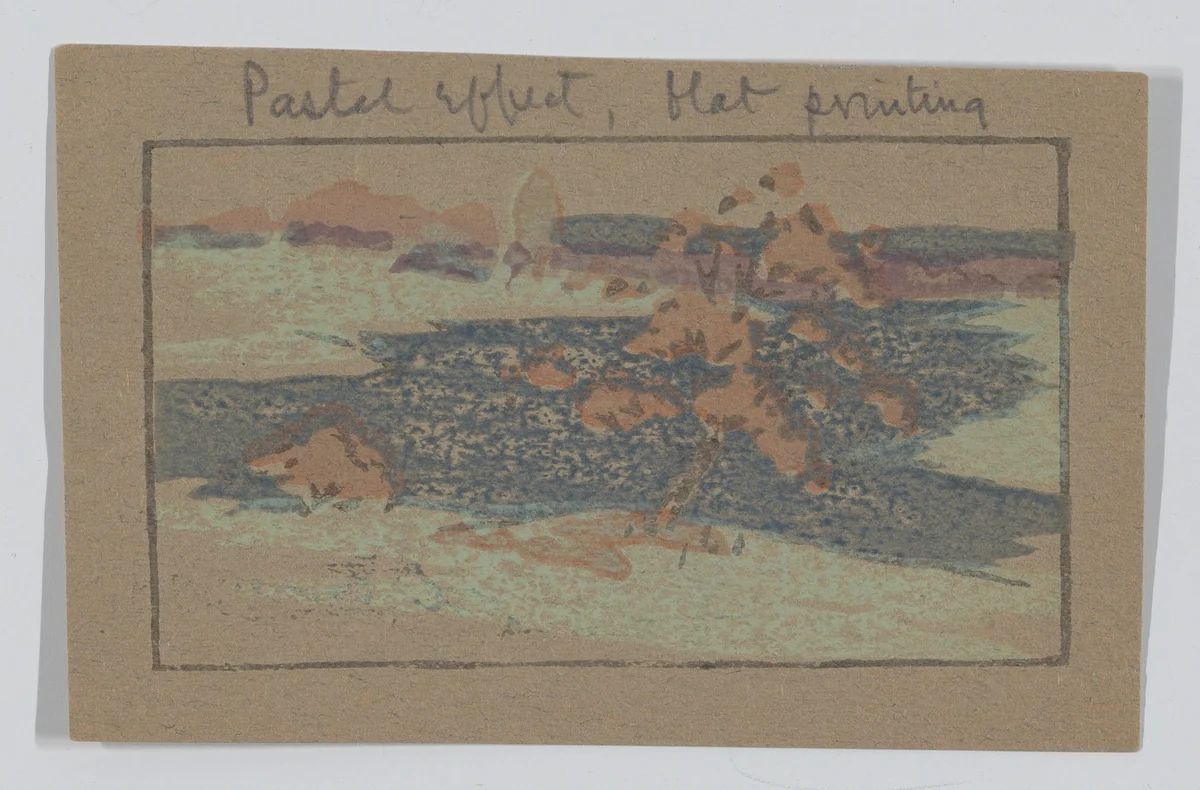 Nabby's Point by Arthur Wesley Dow, artwork, 1913