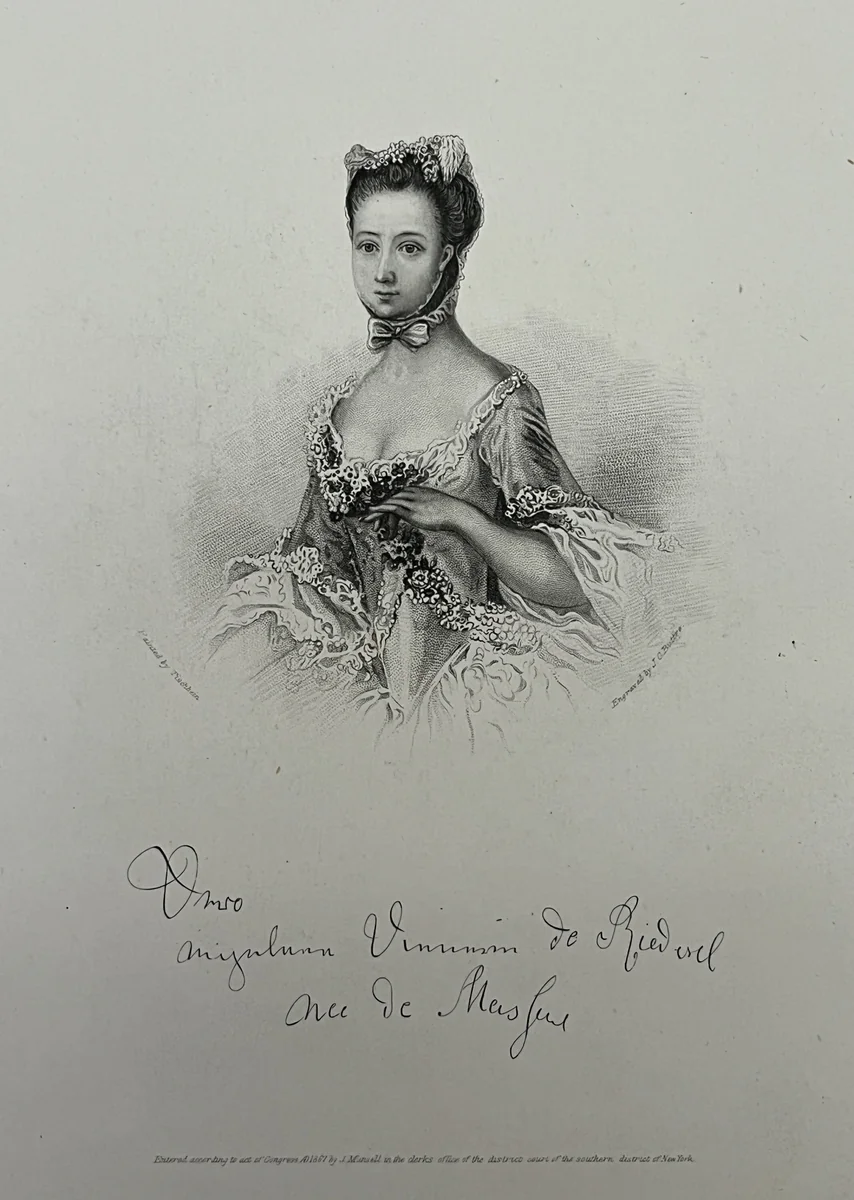 Frederika Charlotte Louise von Massow, Baroness (Freifrau) Riedesel zu Eisenbach by John Chester Buttre, other, 1800-1899