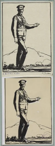 Le Grand Duc Victor by Auguste Louis Lepère, drawing, 1914