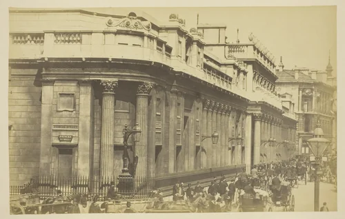 The Bank by Artist Unknown, photograph, 1850-1900