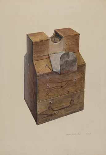 Liquor Carrier by Amos C. Brinton, index of american design, 1939