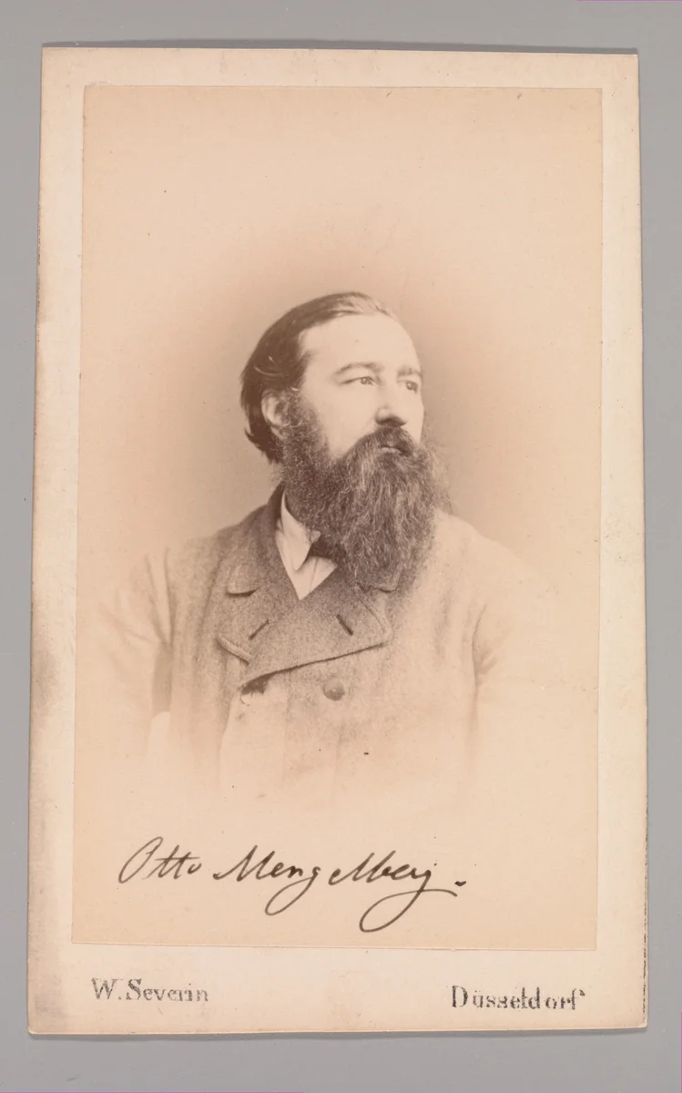 Louis Leloir by W. Severin, photograph, 1860-1869