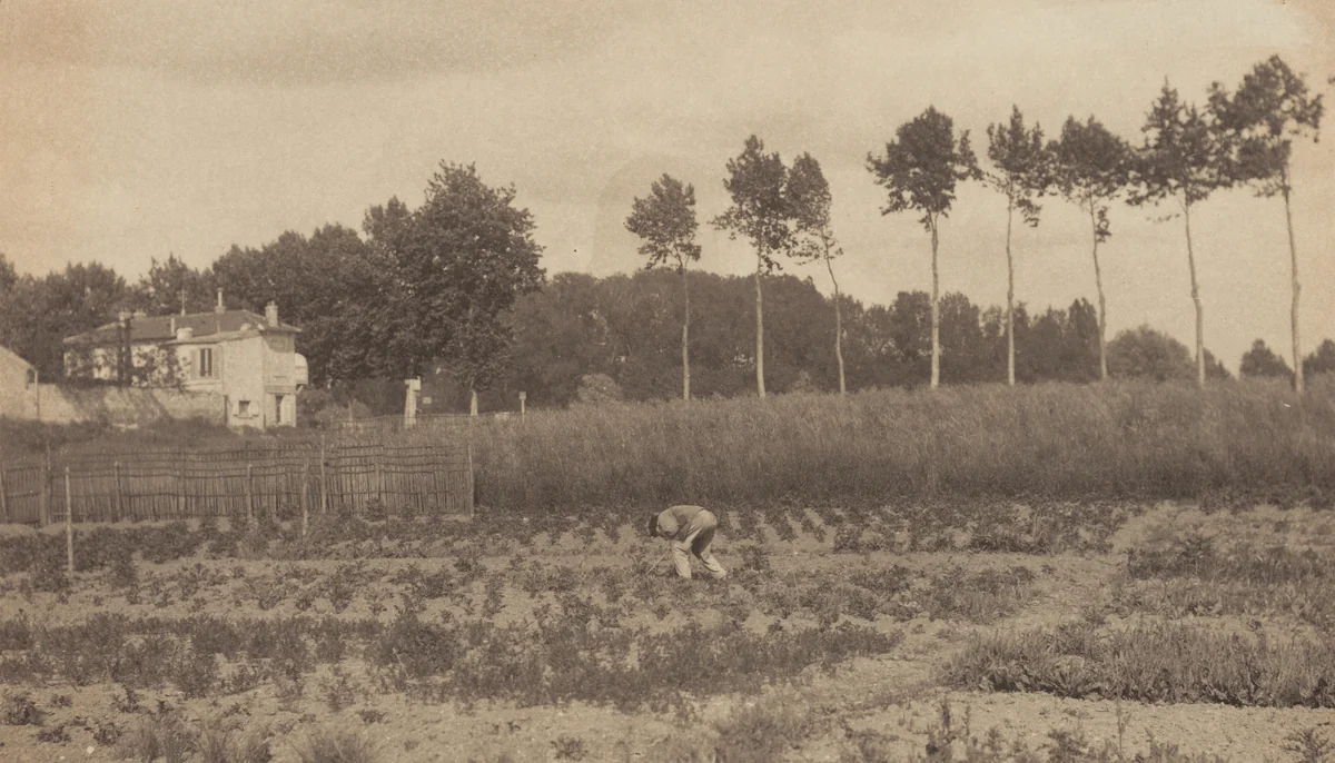 In the Suburbs of Paris by Alfred Stieglitz, photograph, 1894