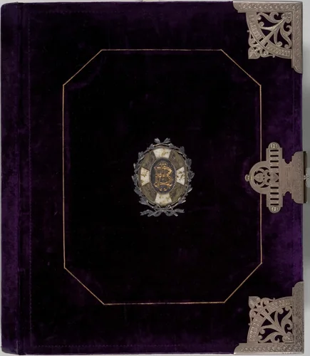 Ambroise Bernard Album by Carleton E. Watkins, book, 1870-1879