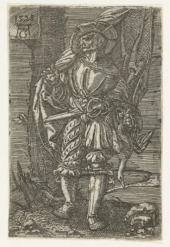 Vaandeldrager by Unknown, print, 1528