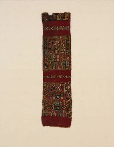 Fragment (Band) by Provincial Wari, textile, 800-1100