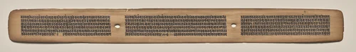 Text, Folio 144 (recto), from a Manuscript of the Perfection of Wisdom in Eight Thousand Lines (Ashtasahasrika Prajnaparamita-sutra) by Unknown, painting, 1119