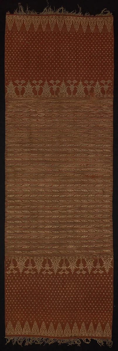 Ceremonial Shoulder Cloth by Indonesia, Bali, textile, 1801-1900