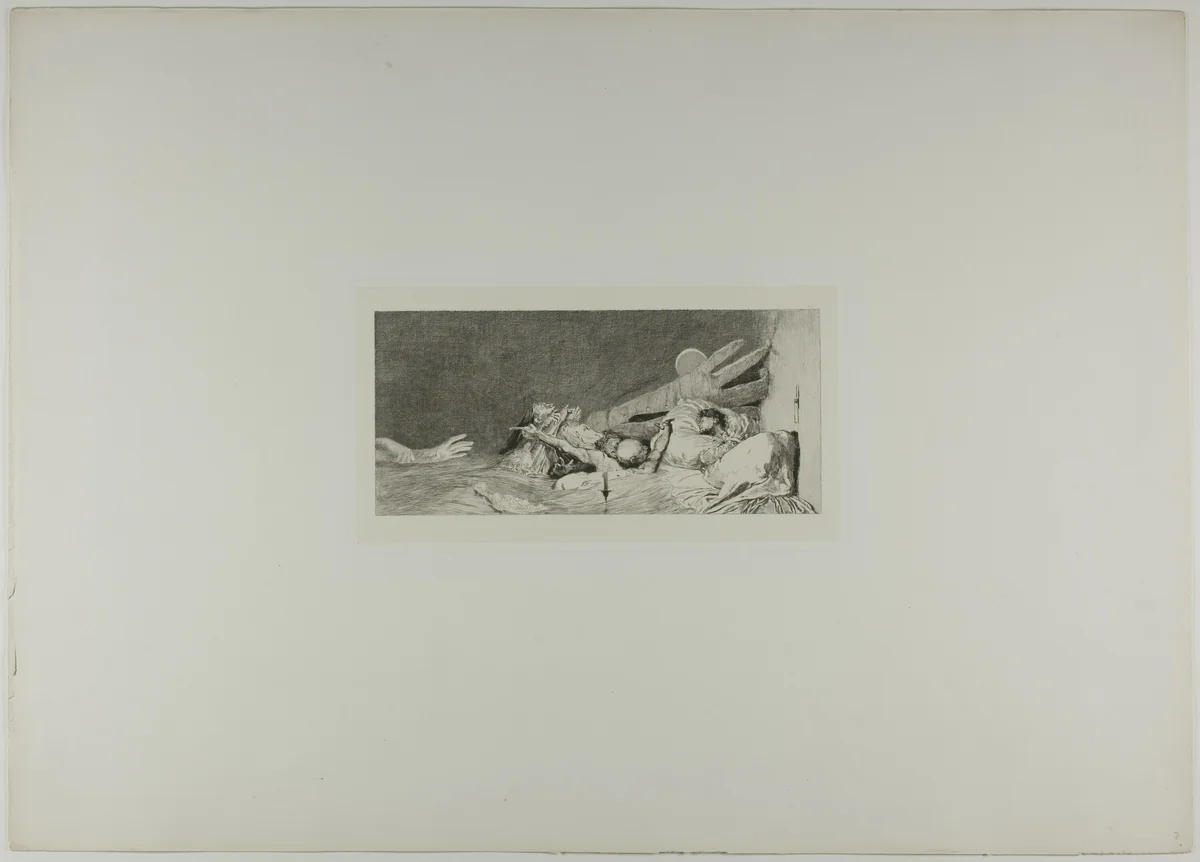 Fears, plate seven from A Glove by Max Klinger, print, 1881