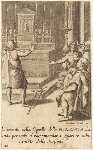 Lionardo by Jacques Callot; Matteo Rosselli, print, 1619