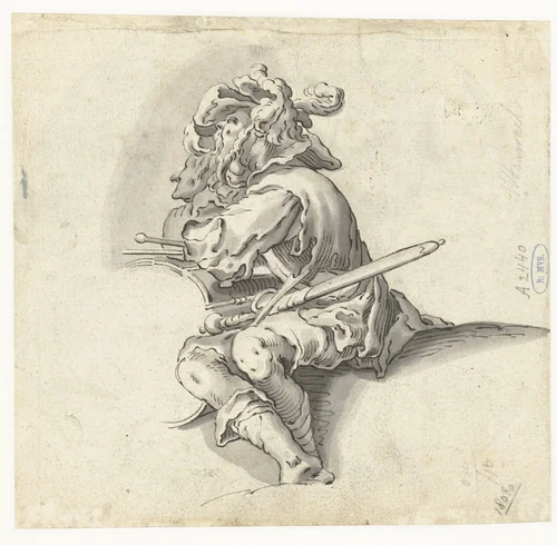 Drummer by Unknown, drawing, 1576