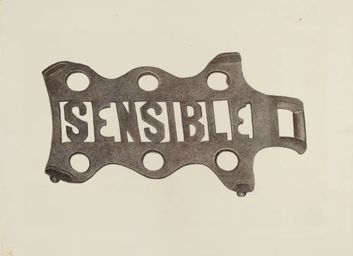 Trivet by Violet Hartenstein, index of american design, 1942