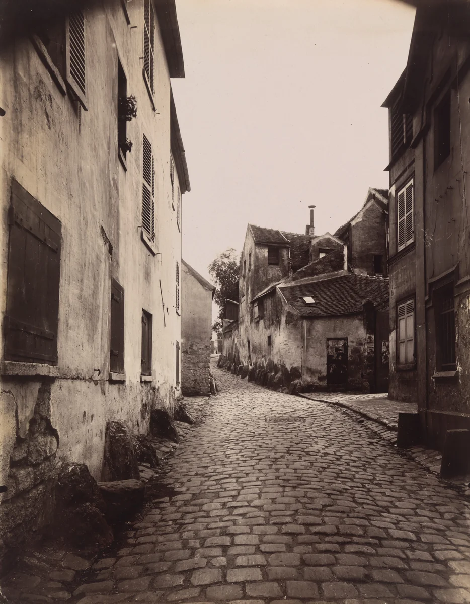 Vanves, vieille rue by Eugène Atget, photograph, 1901