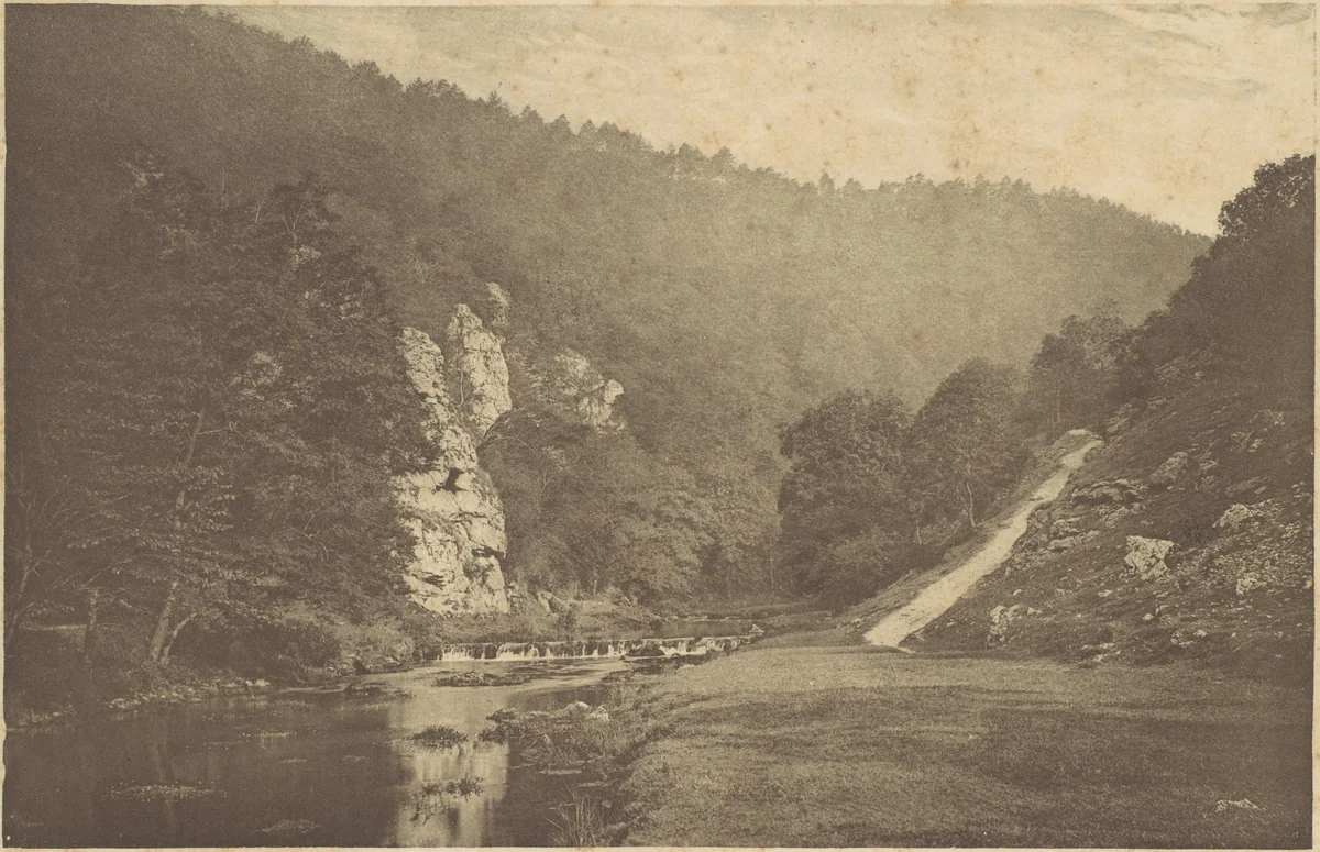 In Dove Dale by George Bankart, photograph, 1880-1889