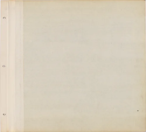 Text page with illustration numbers by Robert Frank, print, 1952