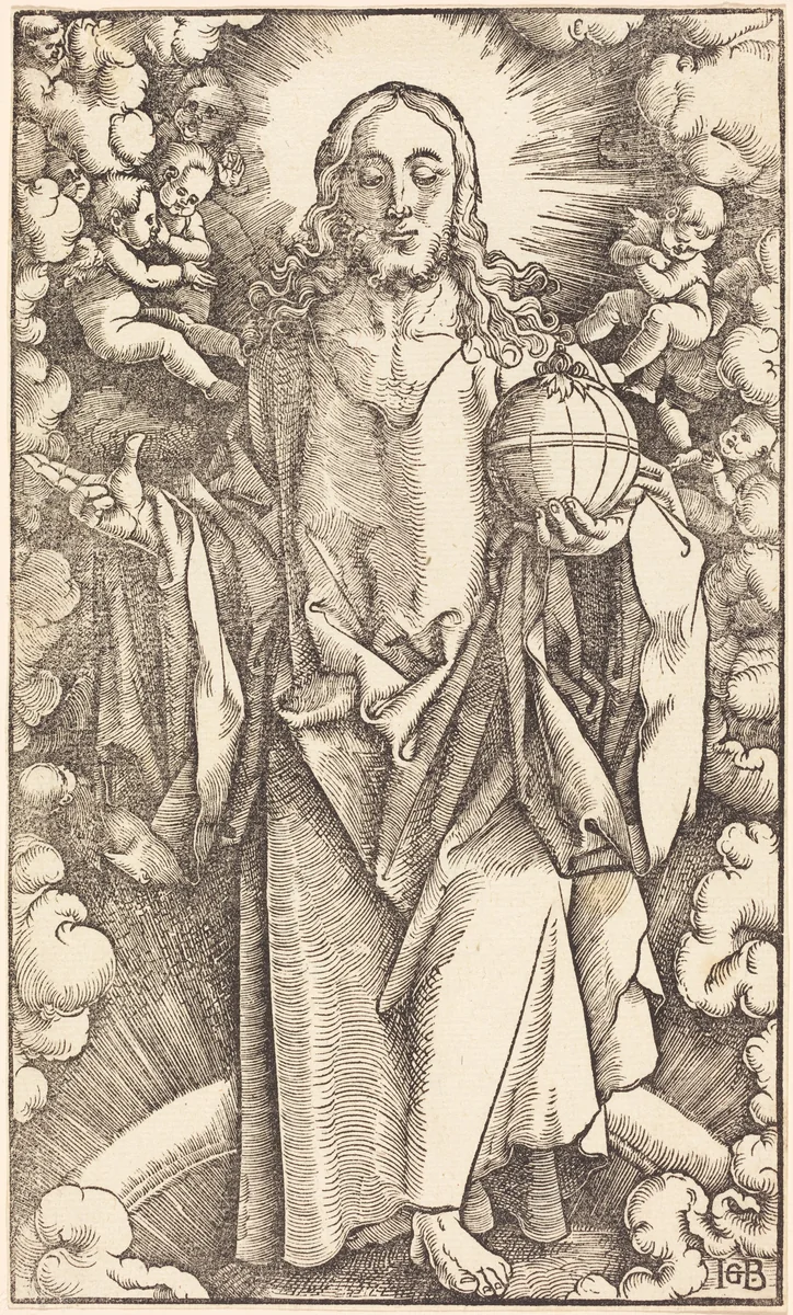 Christ by Hans Baldung Grien, print, 1519