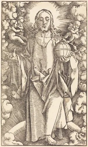 Christ by Hans Baldung Grien, print, 1519