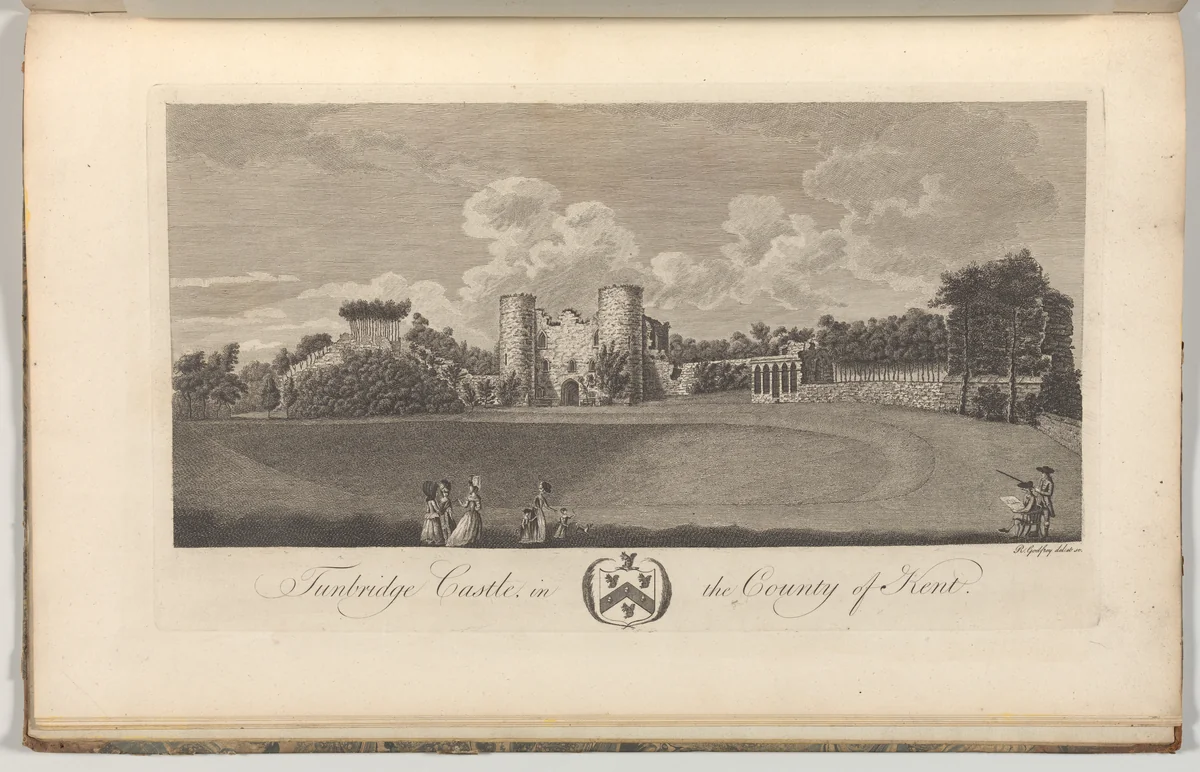 Votes Place in the County of Kent, from Edward Hasted's, The History and Topographical Survey of the County of Kent, vols. 1-3 by Richard Bernard Godfrey, book, 1777-1790