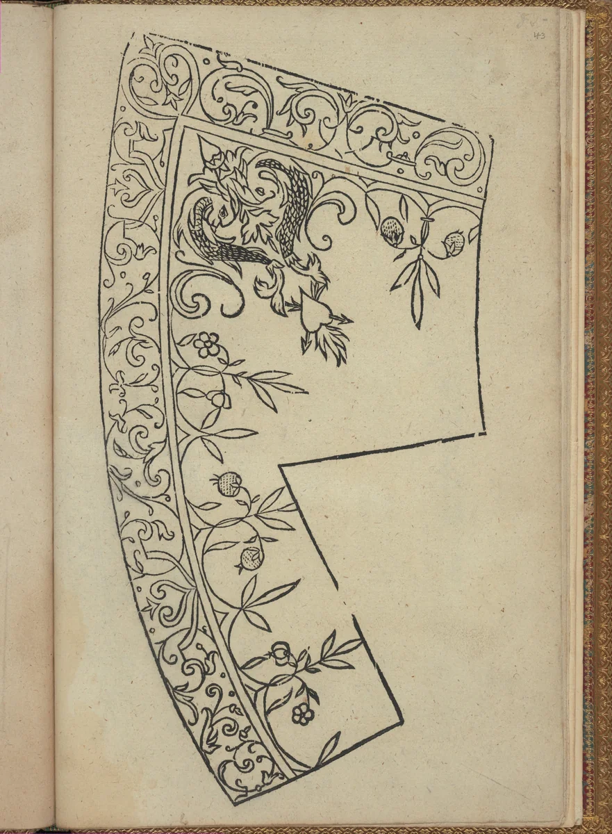 New Modelbüch (Page 42r) by Andreas Bretschneider, book, 1615