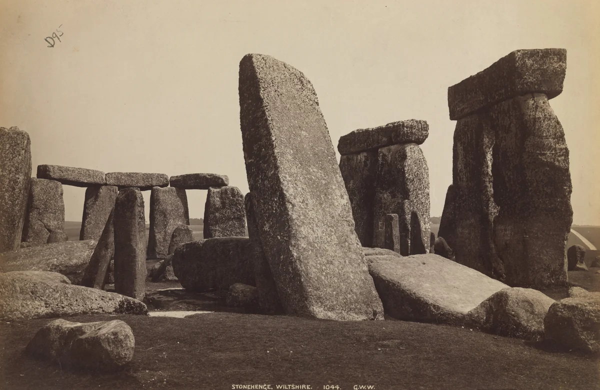 Stonehenge, Wiltshire by George Washington Wilson, photograph, -90