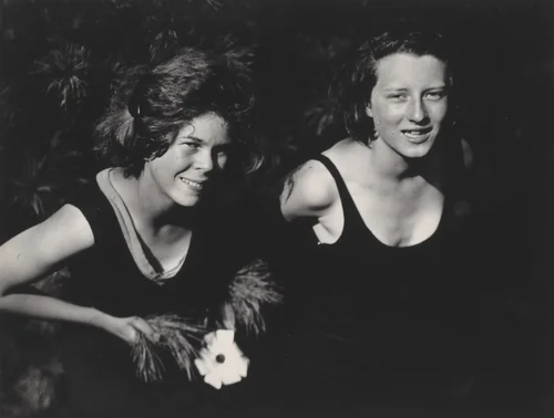Georgia Engelhard and Margaret Treadwell by Alfred Stieglitz, photograph, 1921
