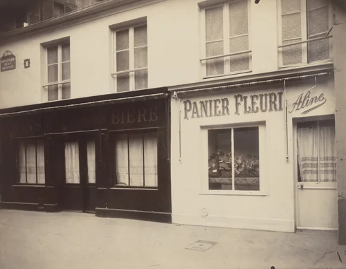Boulevard de la Chapelle, 18e by Eugène Atget, photograph, 1921