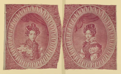 Panel (Furnishing Fabric) by François Pieters, textile, 1820-1840