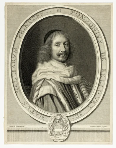 Pompone de Bellièvre by Robert Nanteuil
Charles Le Brun, print, 1657