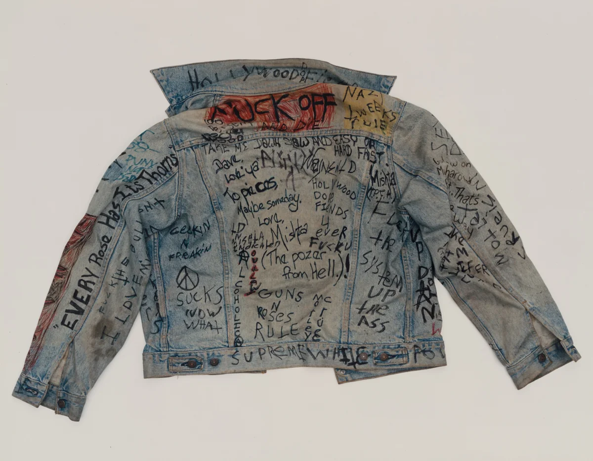 Dave's Jacket by Jim Goldberg, photograph, 1991