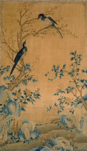 Panel (Furnishing Fabric) by Manchu China, textile, 1750-1800
