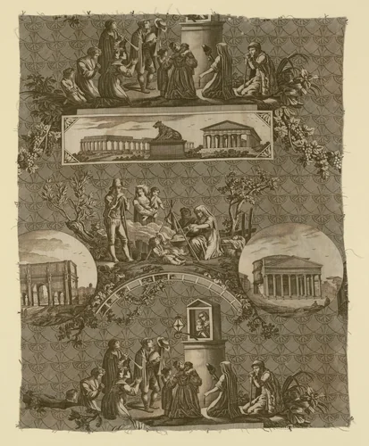 Le Romain (The Roman) (Furnishing Fabric) by Jean Baptiste Huet
Bartolomeo Pinelli
Jules Mallet, textile, 1811-1821