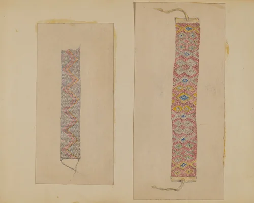 Neck Band by Mary Berner, index of american design, 1935-1942