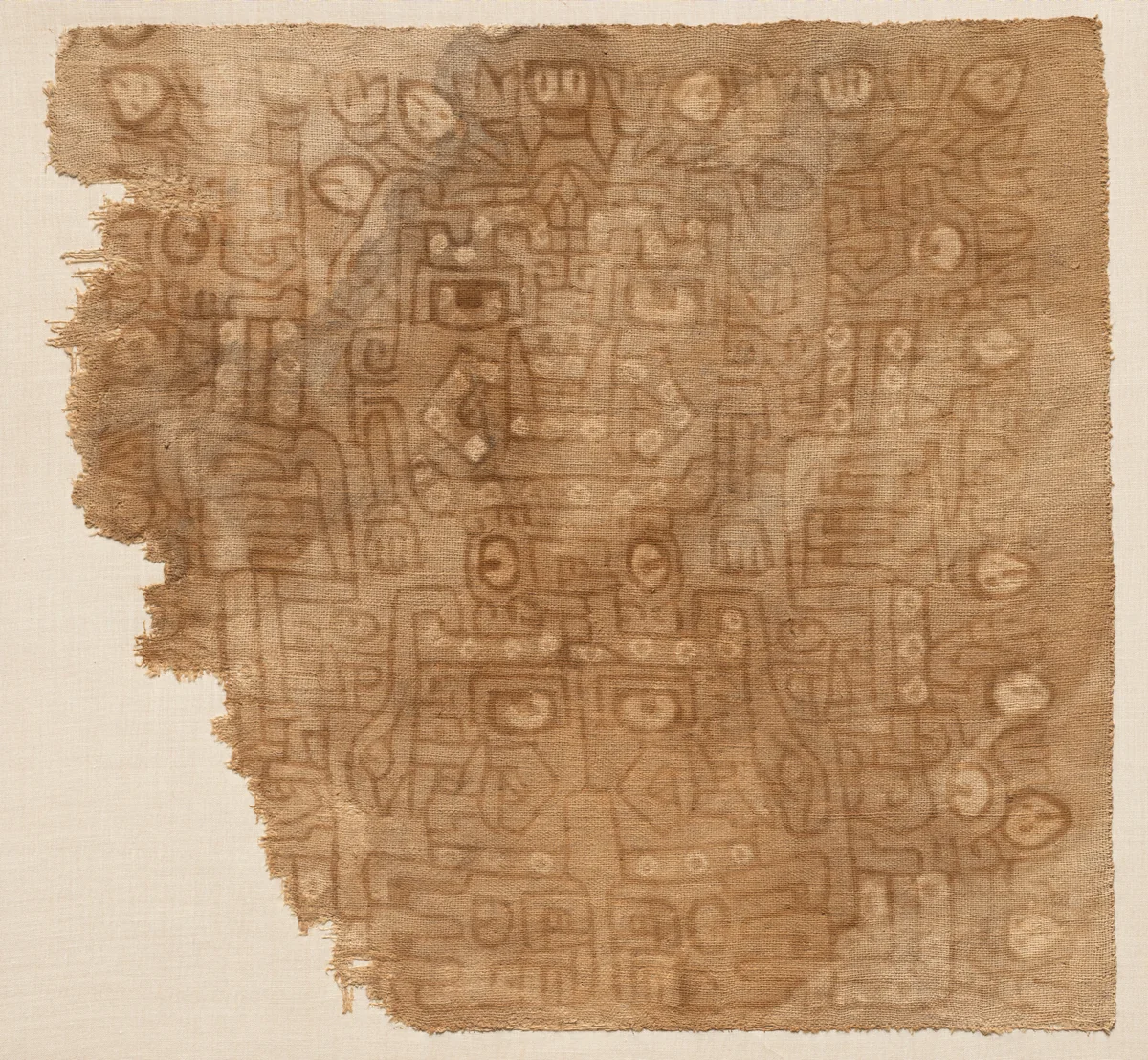 Textile Fragment with Cotton Goddess by Unknown, textile, -800--500