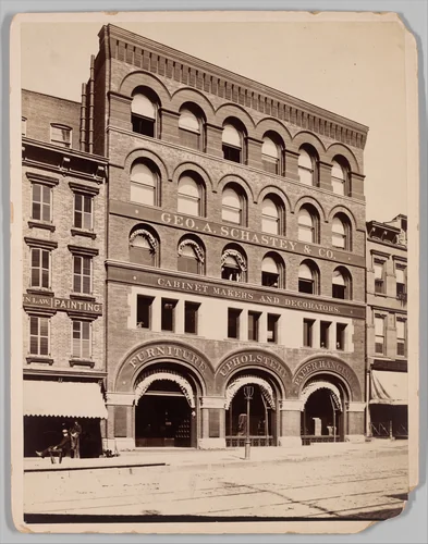 Photograph of George A. Schastey & Co., 1681-1683 Broadway by George A. Schastey & Co., artwork, 1880-1890