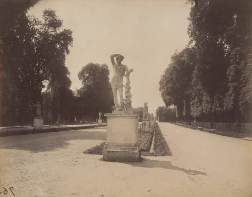 Parc de Saint-Cloud by Eugène Atget, photograph, 1915