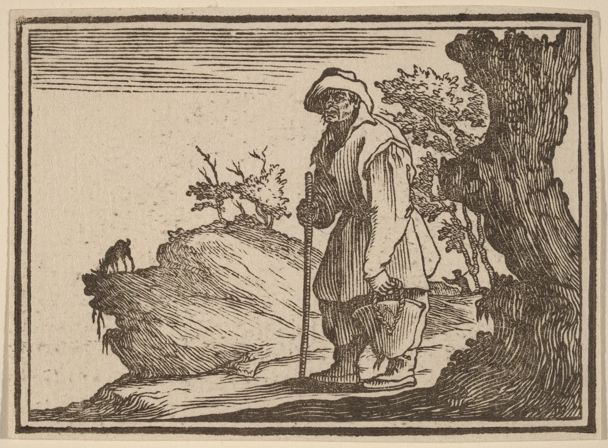 Peasant with Sack by Edouard Eckman
Jacques Callot, print, 1621