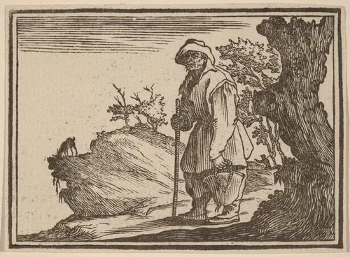 Peasant with Sack by Edouard Eckman
Jacques Callot, print, 1621