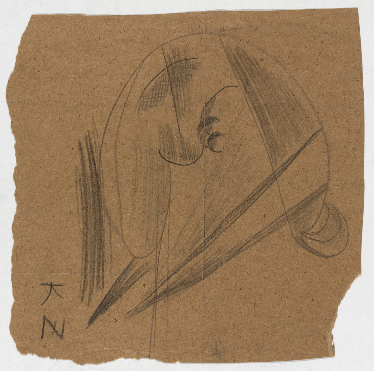 Untitled by Kirill Zdanevich, drawing, 1919