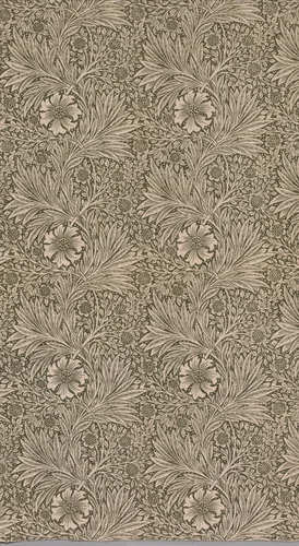 Marigold by William Morris, textile, 1920