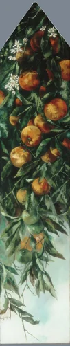 Orange Branch by John La Farge, artwork, 1880-1883