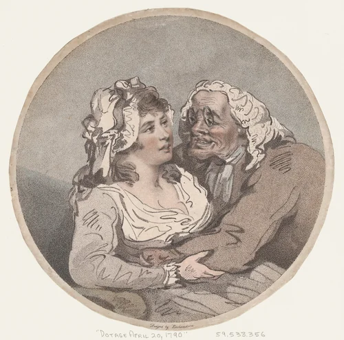 Dotage by T. Smith, print, 1790