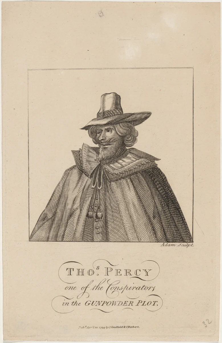Thomas Percy by Adam James Caulfield Isaac Herbert, print, 1794