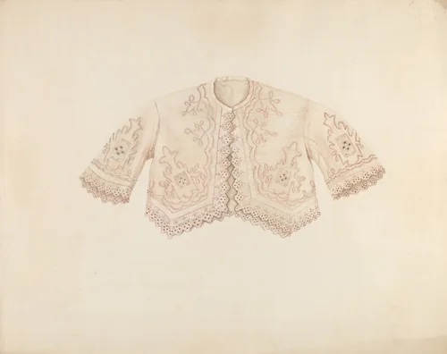 Baby Jacket by Lucien Verbeke, index of american design, 1938