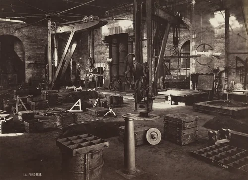 The Foundry (La Fonderie) by Louis Lafon, photograph