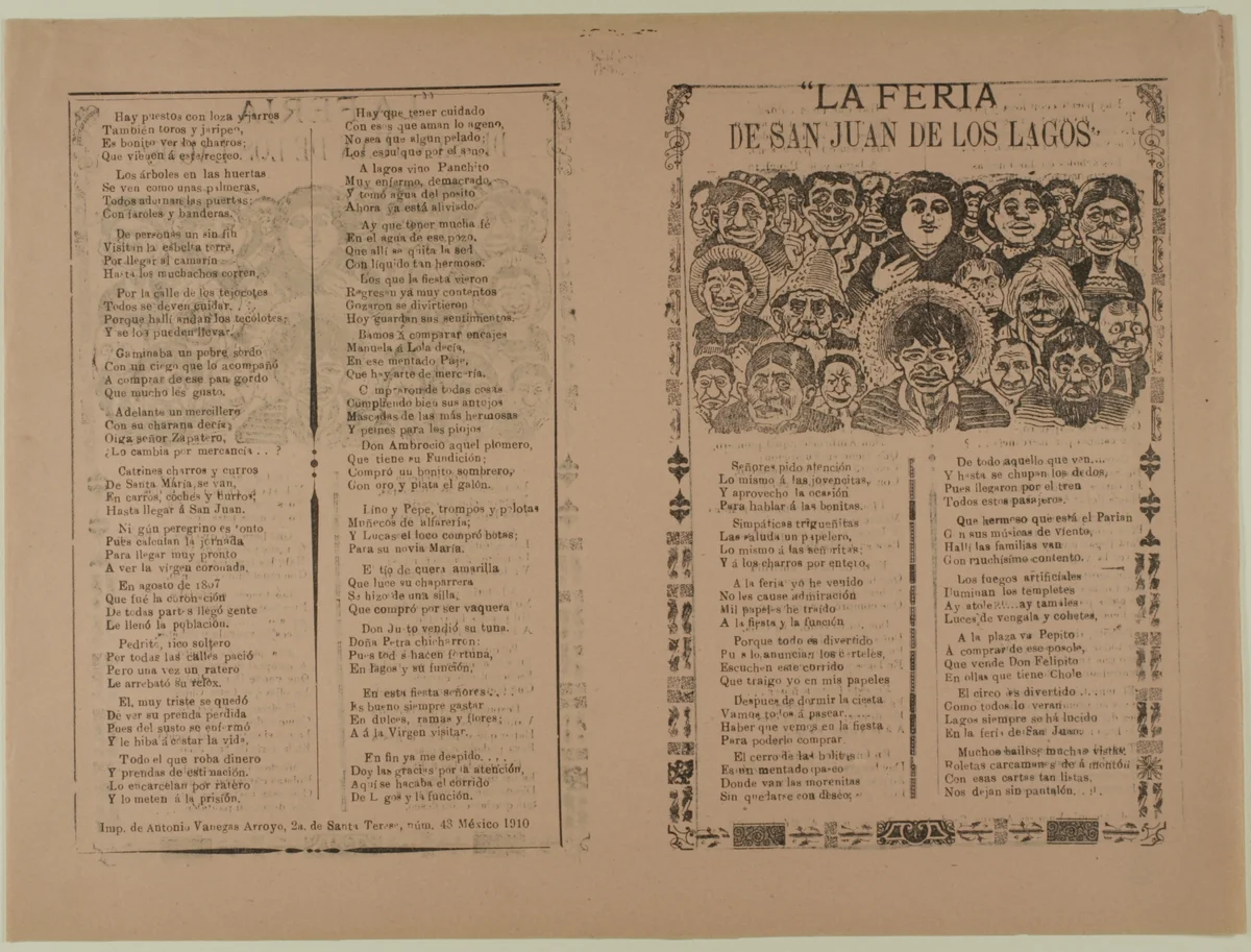 The San Juan de los Lagos Fair by José Guadalupe Posada, print, 1871-1913
