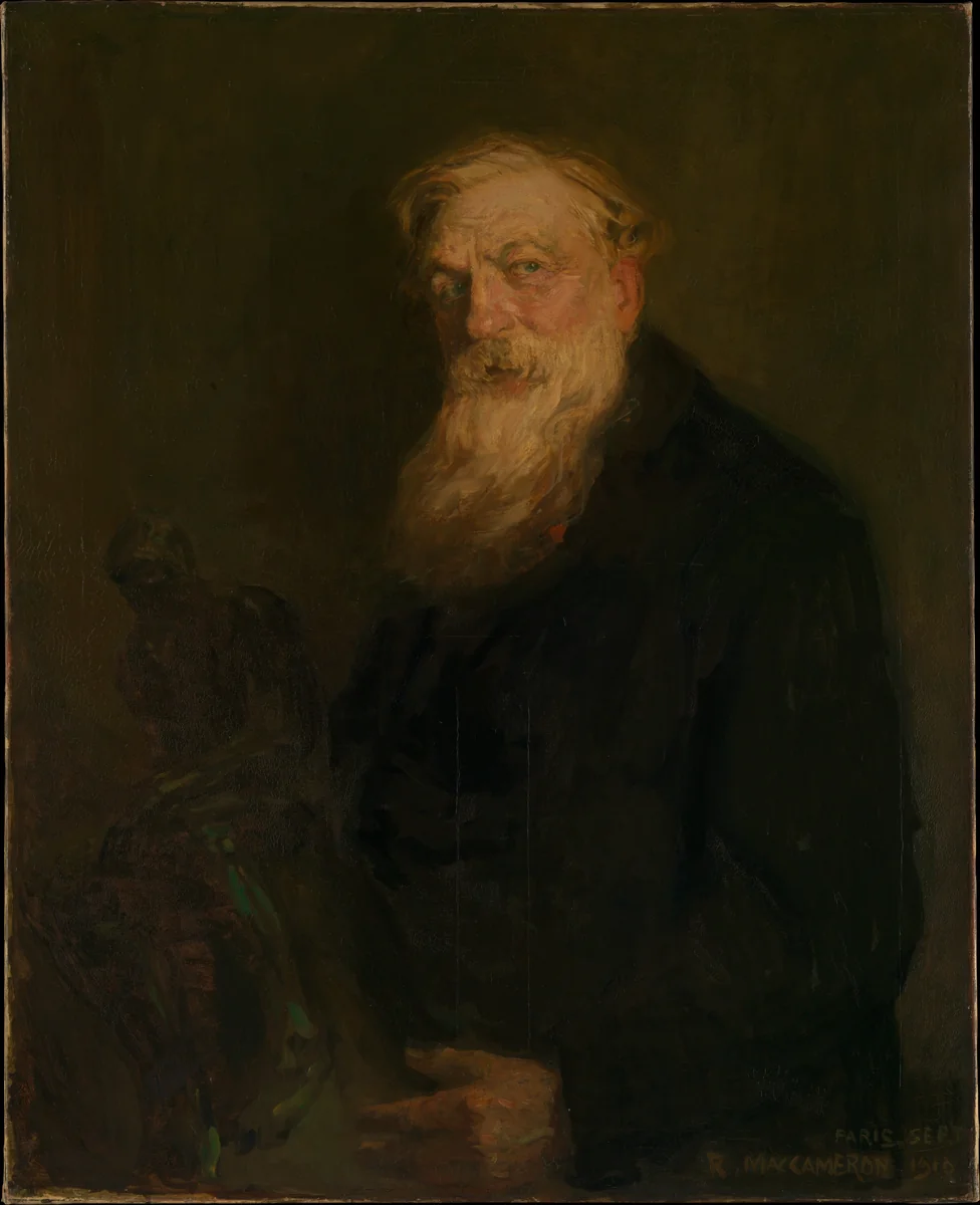 Auguste Rodin by Robert MacCameron, artwork, 1910