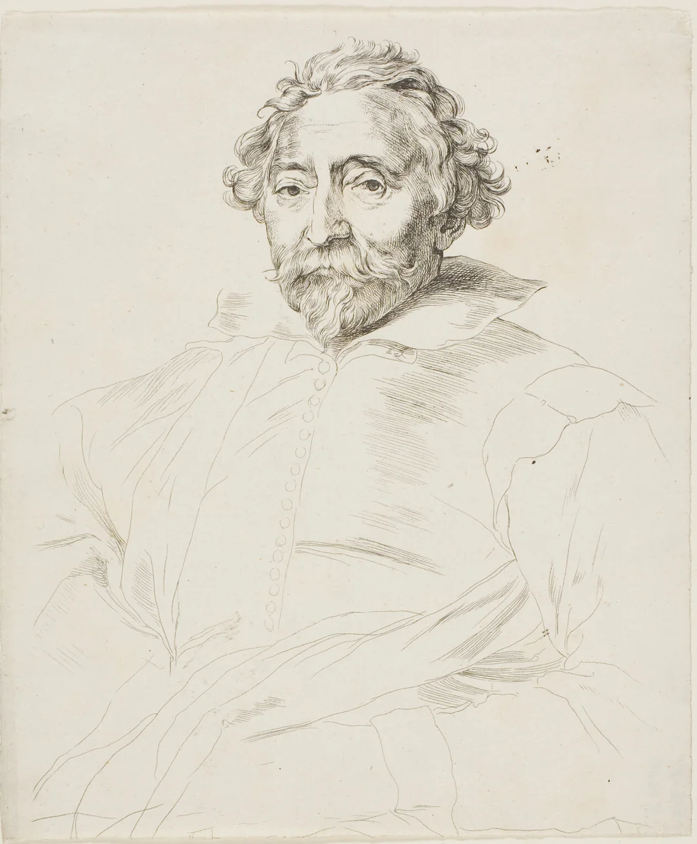 Willem de Vos by Anthony van Dyck, print, 1619-1641